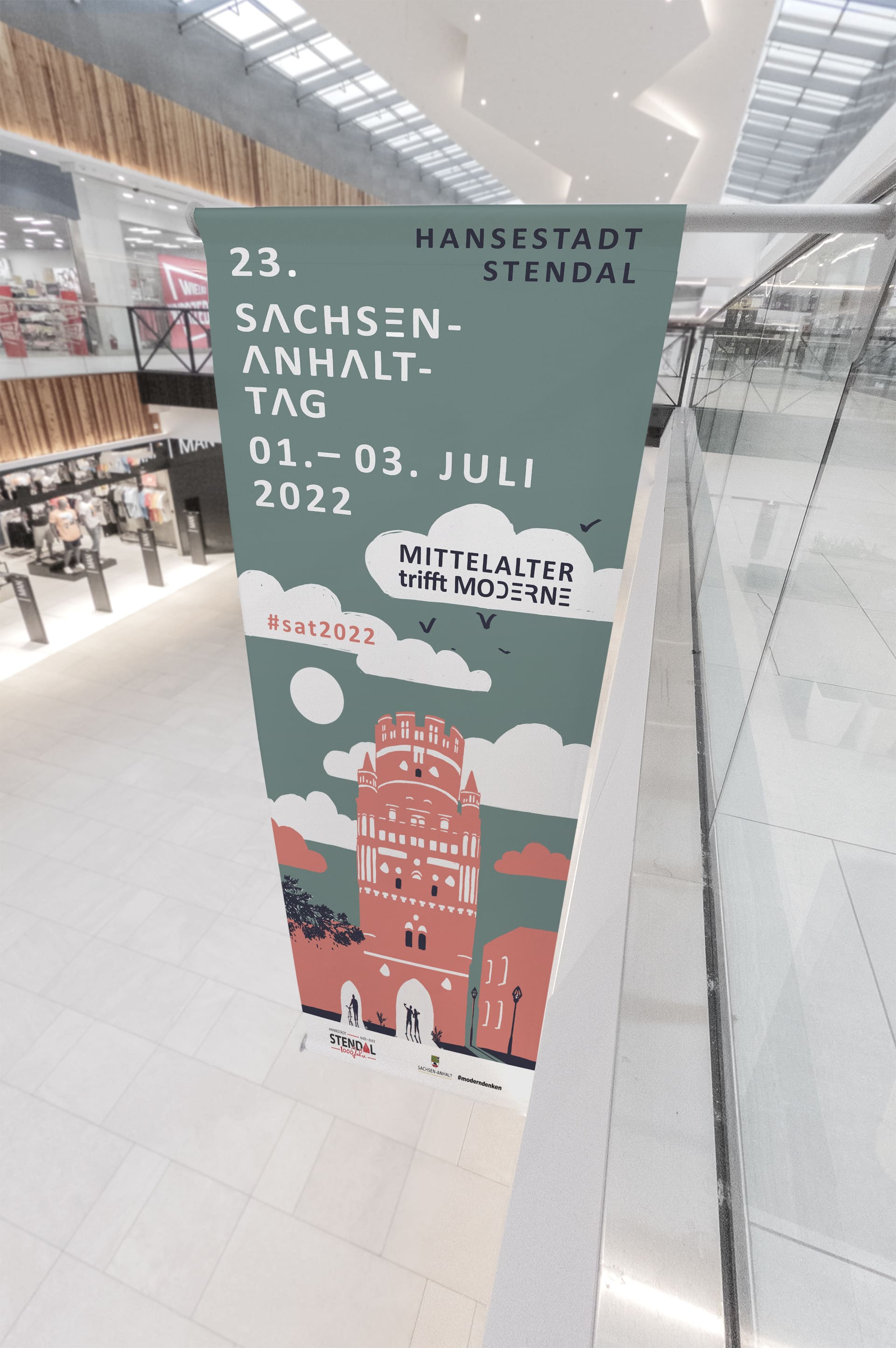 SAT-Stendal-Hissflagge