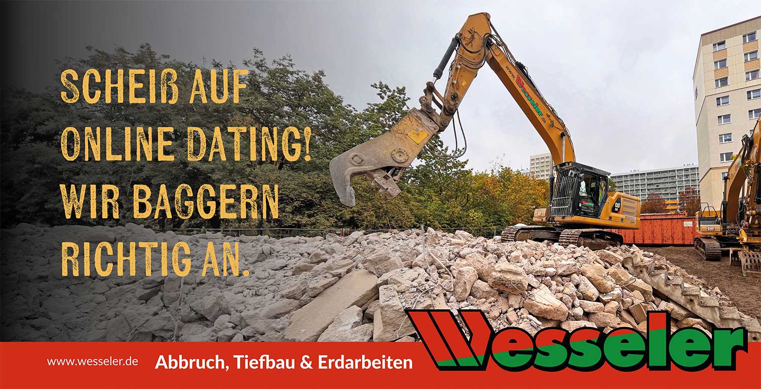 Bauzaunbanner Firma Containertransporte Wesseler GmbH