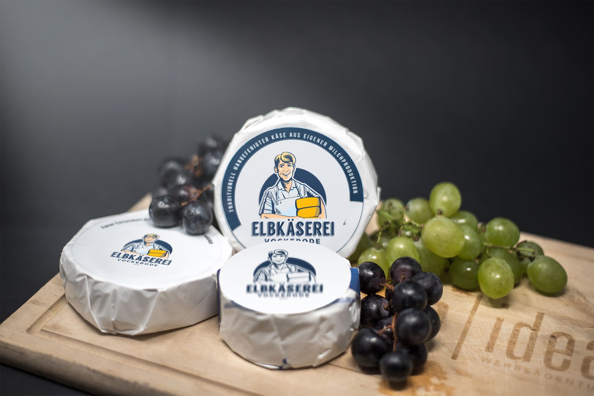 Elbkäserei Vockerode Käseverpackung